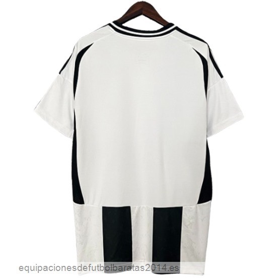 Nuevo Tailandia 1ª Camiseta Juventus 24/25 Blanco Negro Baratas